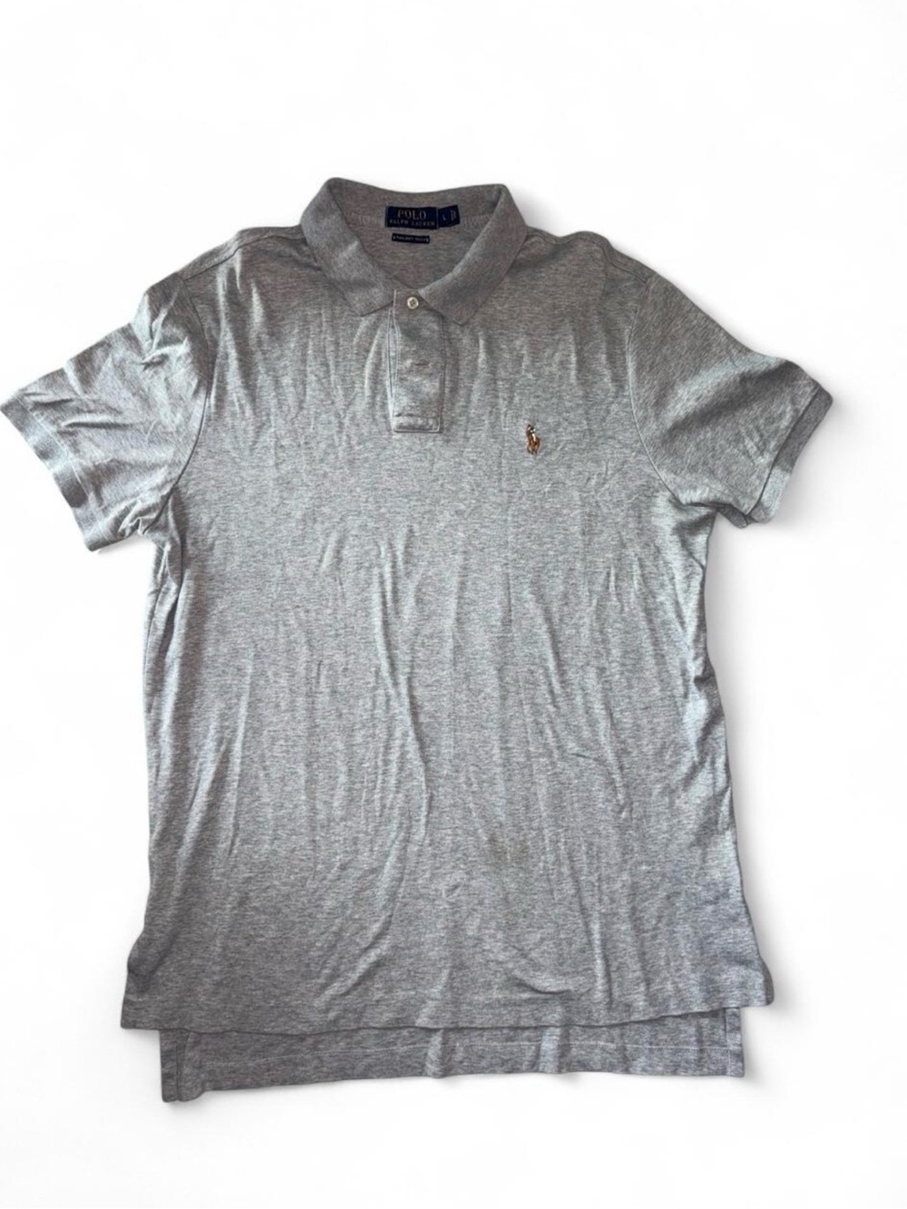 Polo by Ralph Lauren Light Gray Short-Sleeve Polo